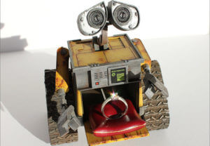 Коробочка для кольца Wall-E