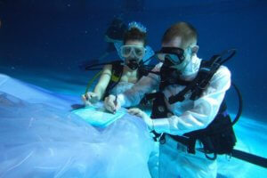 Свадьба под водой